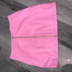 Pink Zip up skirt💖